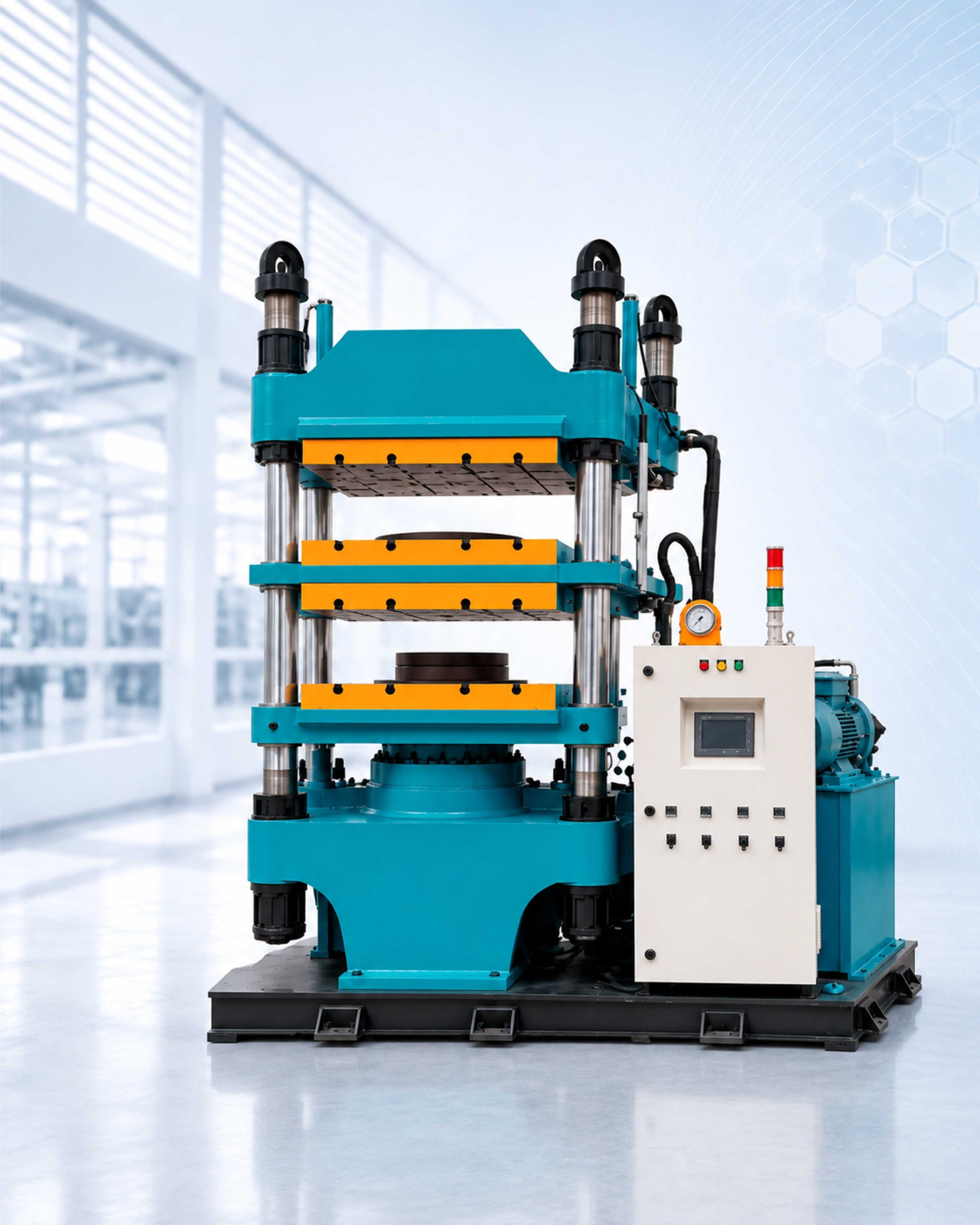 Inspire Engineers hydraulic press machine
